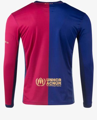 Barcelona Home Full Sleeve Jersey 2024/25- Player Version