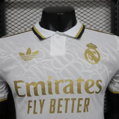 Real Madrid White/Gold Special Edition Jersey 2024/25 – Player Edition