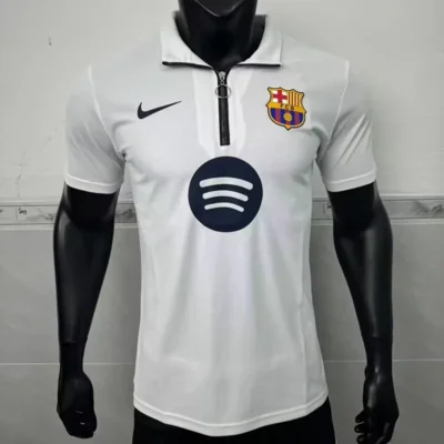 FC Barcelona White Polo Special Edition Kit 2025/26 – Player Edition
