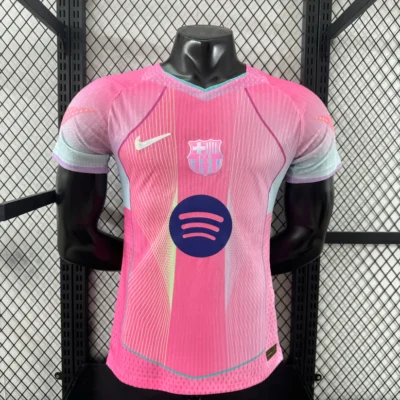 Barcelona Pink Kit 2025/26 – Player Edition