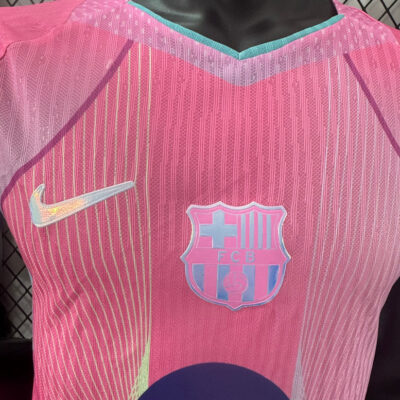 Barcelona Pink Kit 2025/26 – Player Edition