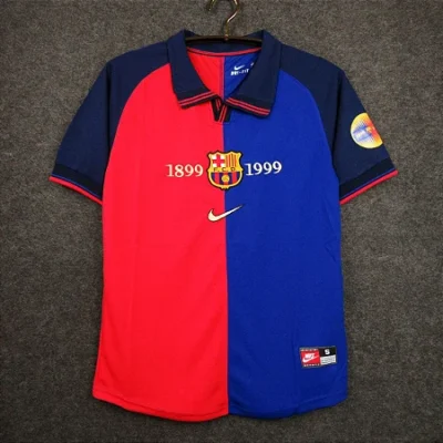 Barcelona Retro Jersey 1999 – Player Version