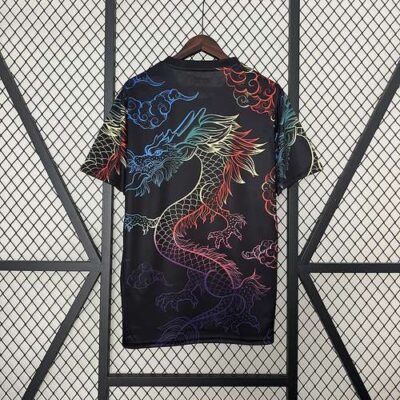 Real Madrid Black Rainbow Dragon Jersey – Player Edition