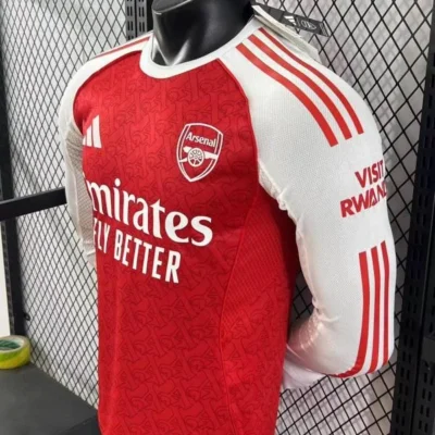 Arsenal Home Full Sleeve Jersey 2025/26- Player Version