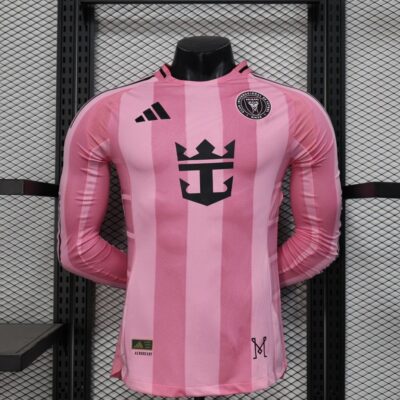 Inter Miami Home Full Sleeve Jersey 2025/26- Player Version
