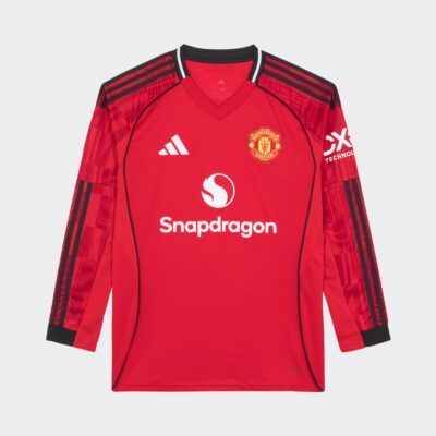 Manchester United Home Full Sleeve Jersey 2025/26- Player Version