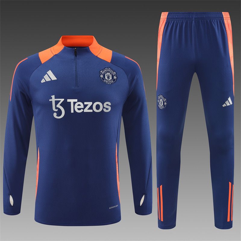Manchester United navy Blue Training Tracksuit