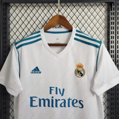 Real Madrid Home Retro Jersey 2017/18- Player Version