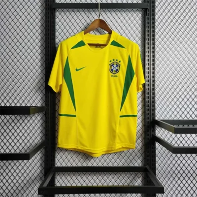 Brazil Home Retro Jersey 2002/03 – Player Version