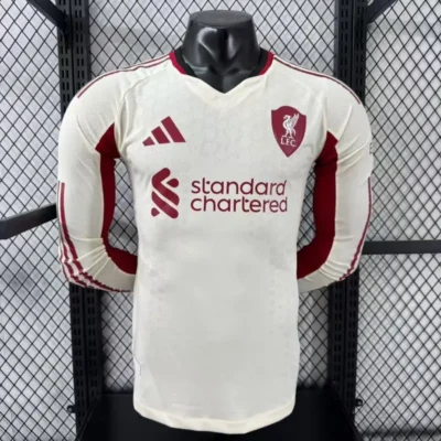 Liverpool Away Full Sleeve Jersey 2025/26 – Player Version