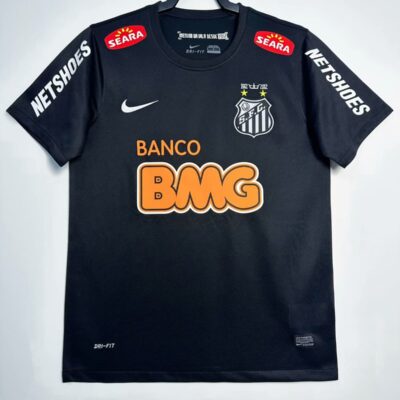 Santos Black Retro Jersey 2011/12 – Player Version