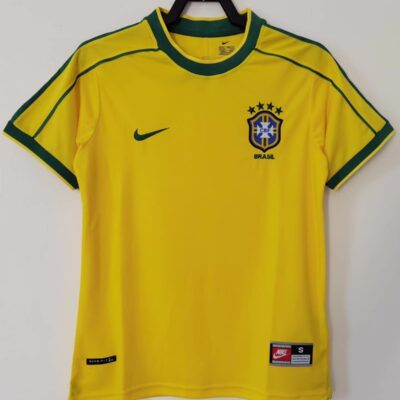 Brazil Home Retro Jersey 1998/99 – Player Version