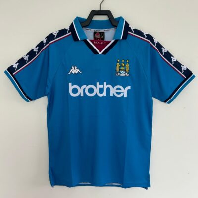 Manchester City Home Retro Jersey 1997/98 – Player Version