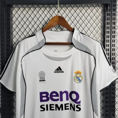 Real Madrid Home Retro Jersey 2006/07 – Player Version
