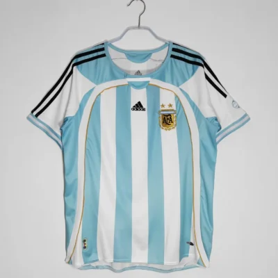 Argentina Home Retro Jersey 2006/07 – Player Version