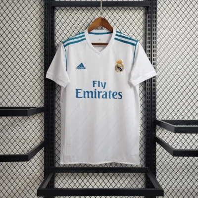 Real Madrid Home Retro Jersey 2017/18- Player Version