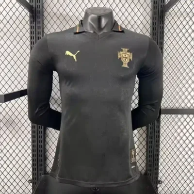 Portugal black Special Full Sleeve Jersey 2026/27 – Player Version